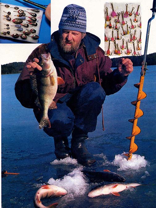 Metody łowienia z lodu